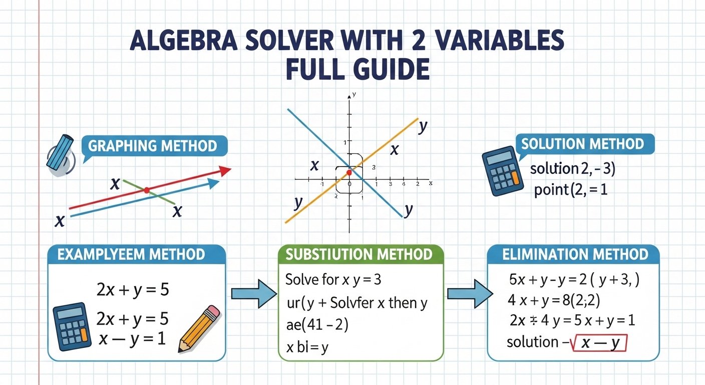 Algebra Solver with 2 Variables ΓÇö Full Guide